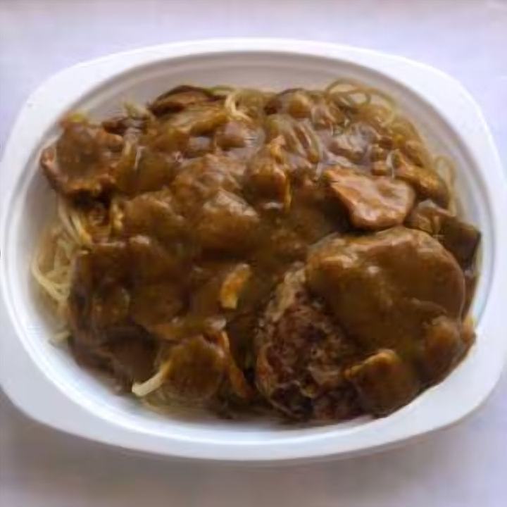 ハンバーグカレースパ